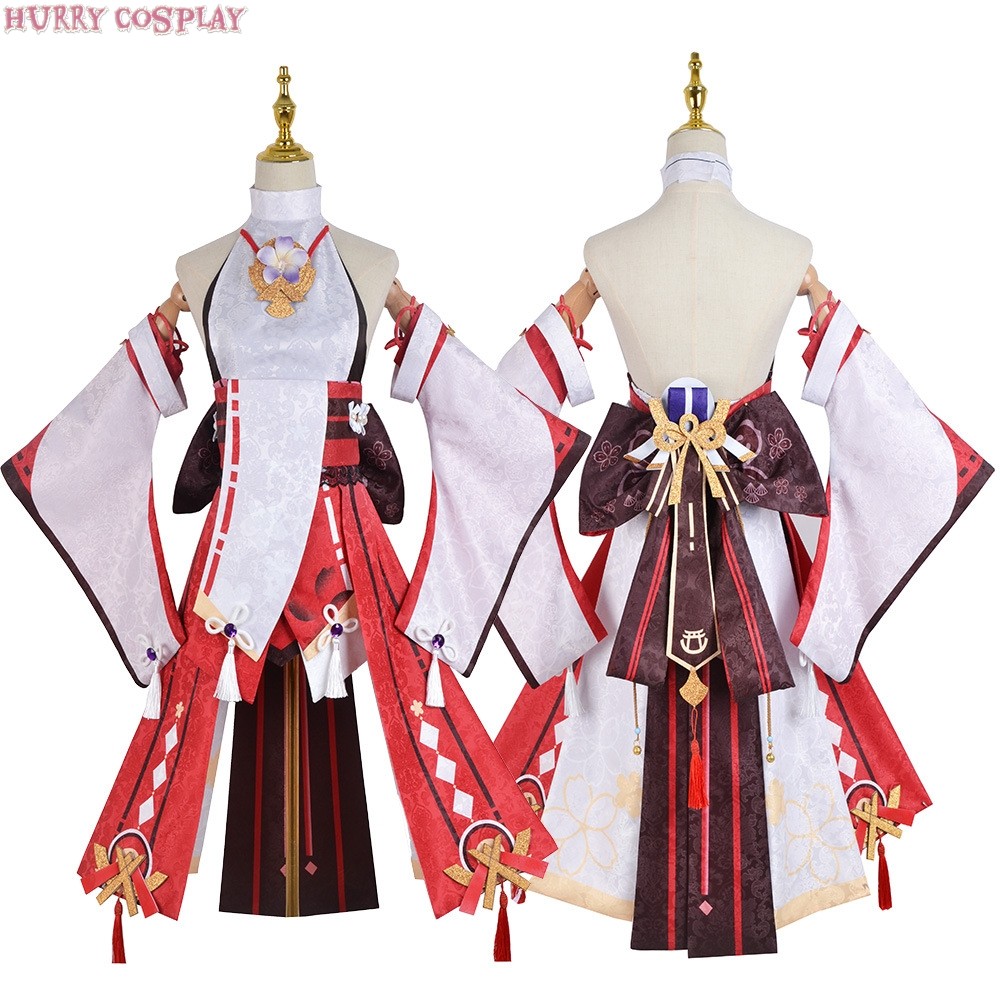 Game Cosplay,Genshin Impact,Genshin Impact Yaegamiko Cosplay Costume